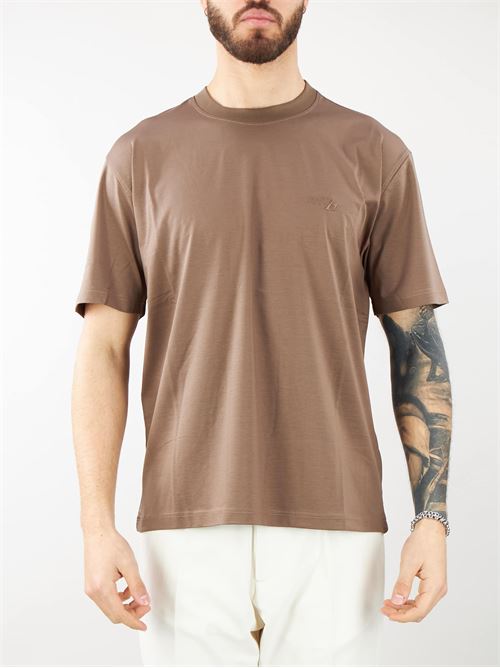Mercerized cotton t-shirt with logo I'm Brian I'M BRIAN | T-shirt | TS291020